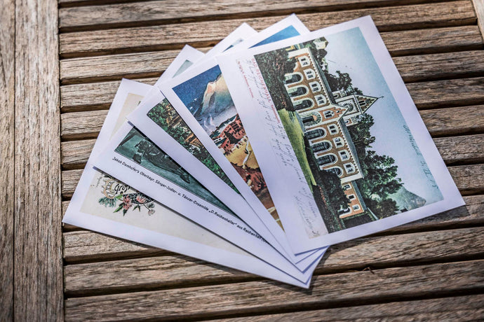 Retro Postkarten aus Bad Reichenhall