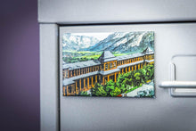 Lade das Bild in den Galerie-Viewer, Bad Reichenhall Magnet mit Gradierhaus und Kurgarten