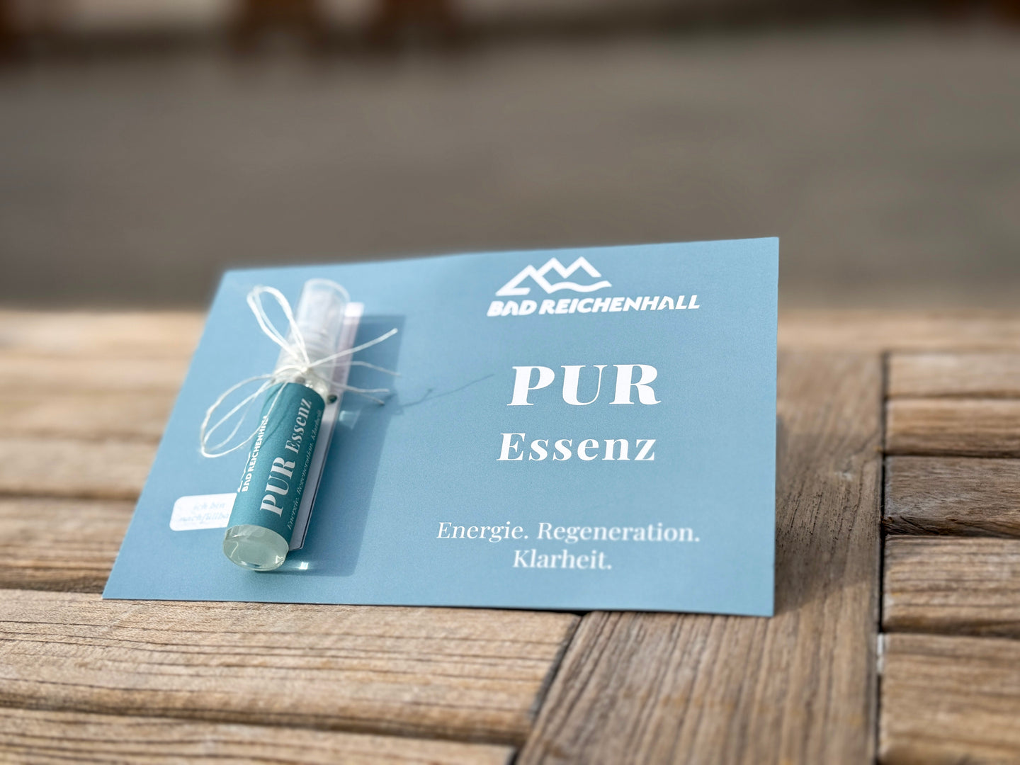 PUR Essenz - Energie. Regeneration. Klarheit. 5ml Reisegröße, nachfüllbar